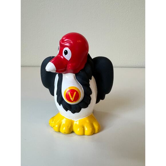 Fisher-Price Vulture (V) Alphabet Zoo Replacement 2004 Toy Figure - Picture 2 of 6